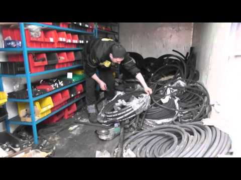 Видео: ремонт и изготовление рукавов высокого давление Semperit 25 DN 4SH