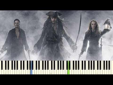 Видео: Фортепиано. ost. Пираты карибского моря. Полная версия
