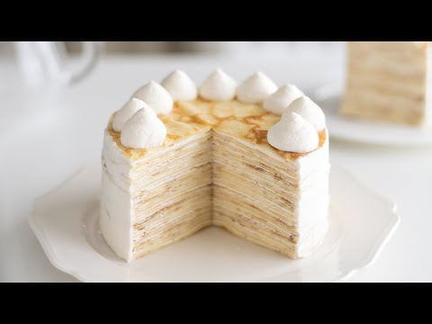 Видео: Торт Mille Crepe ｜ HidaMari Cooking