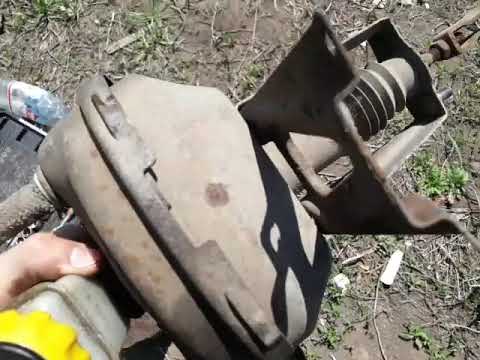 Видео: Тормоза от ланоса на аскону