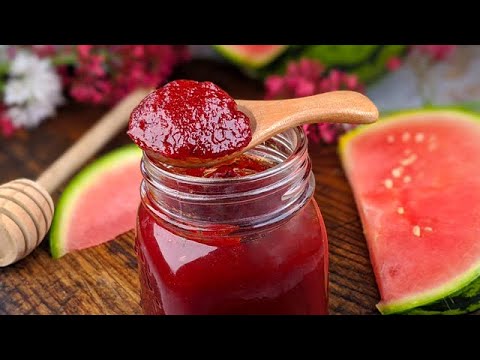 Видео: Арбузный мед! Без сахара ! 1 ингредиент! Простой рецепт ♥