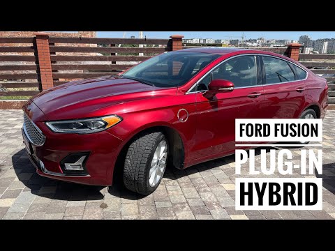 Видео: Ford Fusion Energi plug-in hybrid Titanium PHEV гібрид з зарядкою максимальна комплектація