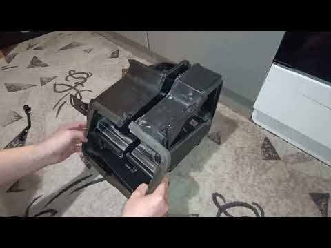 Видео: Заслонки печки приора Panasonic.