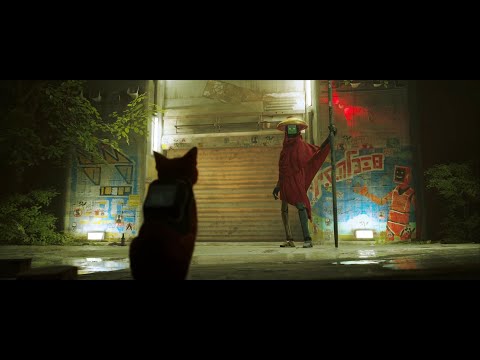 Видео: Играем в Stray на PS5/выпуск второй🐾