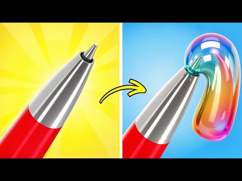 Видео: Лучшие художественные лайфхаки 🎨 | Простые советы для начинающих художников 🖍️ Веселый арт-челлендж!