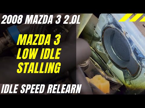 Видео: Устранение проблем с низким холостым ходом и остановкой двигателя Mazda 3