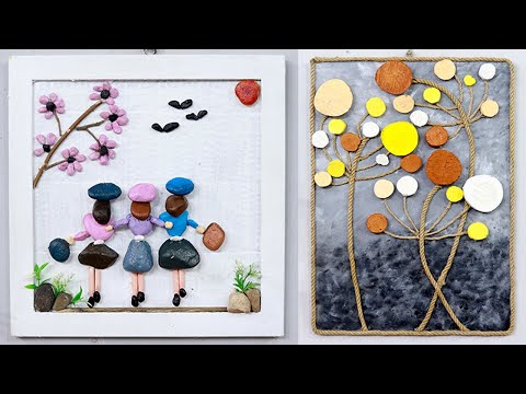 Видео: 12 красивых идей поделок на стену из разных отходов