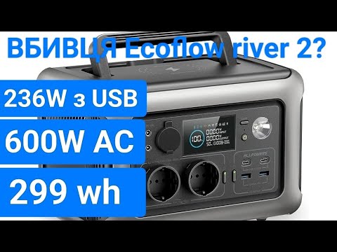Видео: Тест та огляд ALLPOWERS R600 Portable Power Station, 299 Wh LiFePO4 Battery with 2 x 600 W