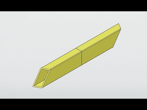 Видео: T-FLEX CAD Часть 1. Построение параметрического профиля со скосом кромок под углом + диалоговое окно
