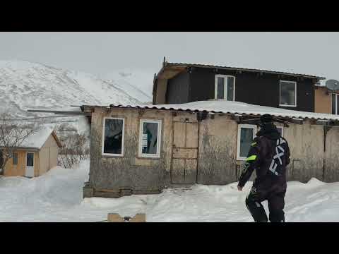 Видео: Камчатка, горячие источники Большие Банные на снегоходе 24.