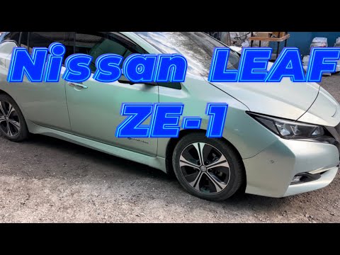Видео: Nissan Leaf ZE1 ошибки B2902-42, U1266-02, P31E7-00, P0AA6-1A, 🔋🪫🪫🪫