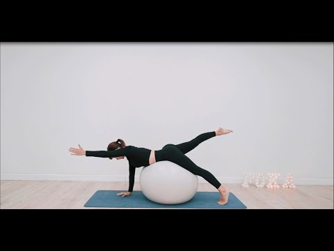 Видео: Фитбол. Начальный уровень