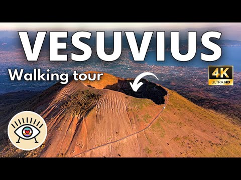 Видео: 🌋 ВЕСУБИО, прогулка к вулкану | ПОМПЕИ | 2023 | ✅ (4K) ИСТОРИЯ Италии