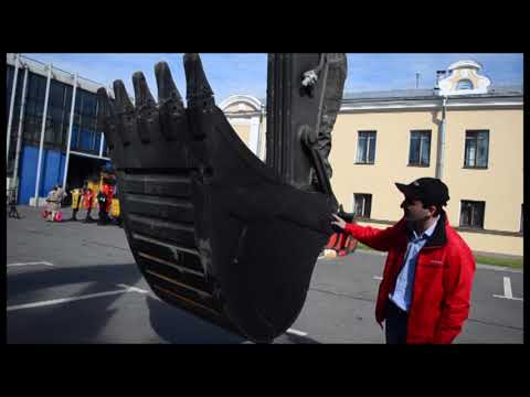Видео: Гусеничный экскаватор HIDROMEK