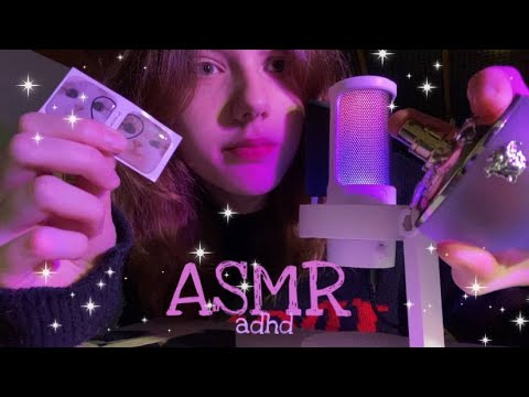 Видео: asmr быстрая проверка на внимание (сдвг??), но ты говоришь только да // звуки рук, рта🎀