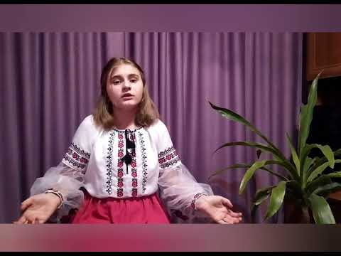 Видео: Т.Шевченко "Думка" ("Нащо мені чорні брови") Джепа Анна, 10 років, с.Мала Перещепина Полтавська обл.