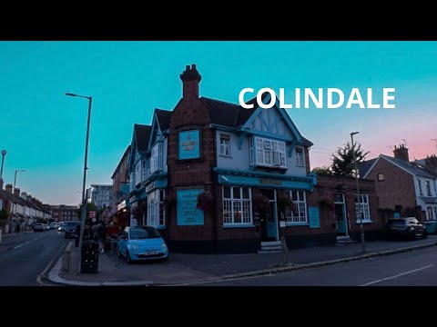 Видео: «Вечерняя прогулка по Колиндейлу, Лондон 🌇 Мягкий закат в 4K HDR – Расслабьтесь» ✅