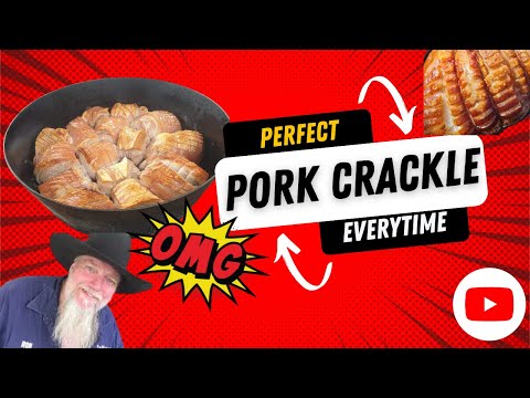 Видео: Рецепт для походной печи — Идеальные свиные хрустящие кусочки