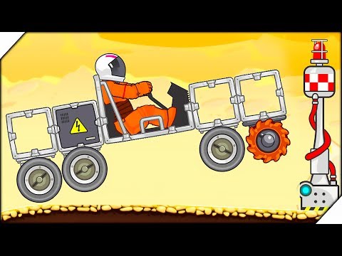 Видео: СТРОЕМ ТАЧКУ - ЛУНОХОД - RoverCraft - Построй Луноход # 1