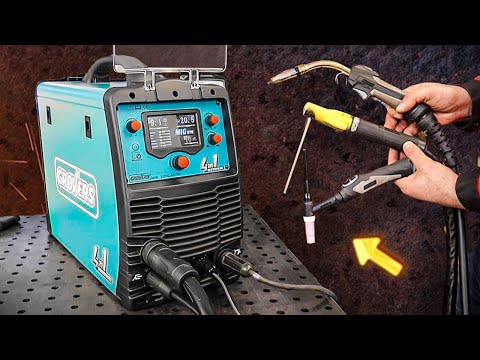 Видео: Многофункциональный сварочный аппарат 4в1 GROVERS MIG 220C ACDC + TIG AC DC Pulse + MMA