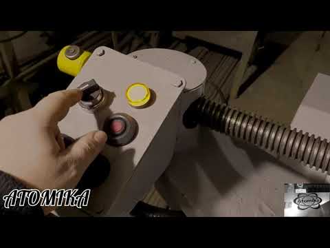 Видео: Станок трубогибочный ИВ3428,  проверка работоспособности.