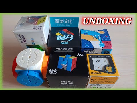 Видео: РАСПАКОВКА!!! | MoYu Weilong Maglev, MoYu Meilong 3m и ещё куча всякого!