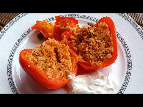 Видео: Фаршированные перцы по молдавски