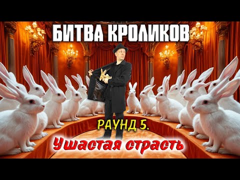 Видео: Битва кроликов. Раунд 5. Ушастая страсть