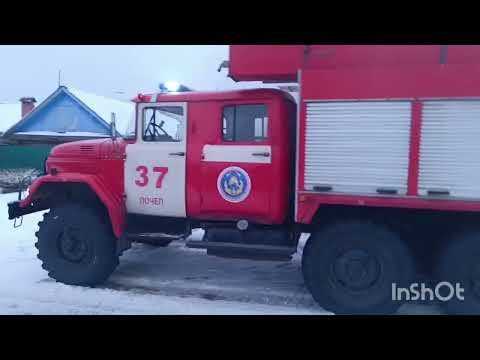 Видео: 14.01.2024. Пожар в селе Первомайское