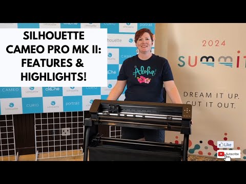 Видео: Представляем Silhouette Cameo Pro MK II + Stand: главные моменты Silhouette Summit 2024!