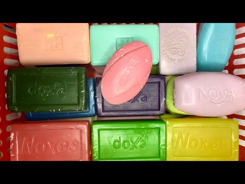Видео: ASMR🔪Cutting soap 🧼Резка мыла💜💚💛🩷