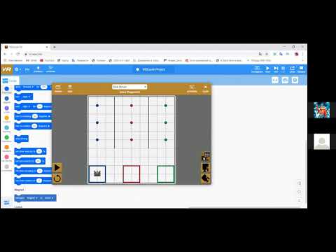 Видео: Vex VR программирование виртуального робота, 1 часть.
