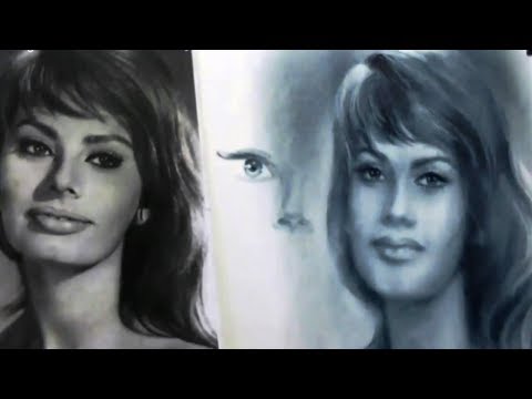 Видео: Как нарисовать ДЕВУШКУ! СУХАЯ КИСТЬ! Как Научиться РИСОВАТЬ