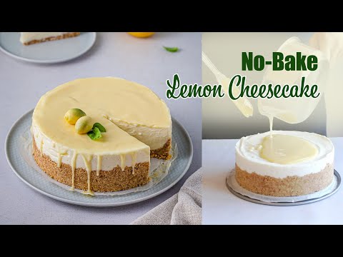 Видео: No Bake Lemon Cheesecake / Лимонов чийзкейк без печене
