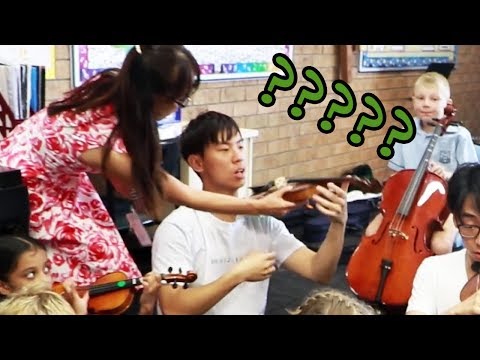 Видео: Мы возвращаемся в школу и записываемся на занятия по игре на струнных инструментах для начинающих