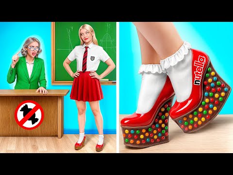 Видео: Как Пронести Сладости в Класс от Multi DO Girls