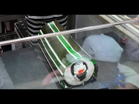 Видео: [PAPABUBBLE] Как сделать гигантскую зеленую конфету Юкио!