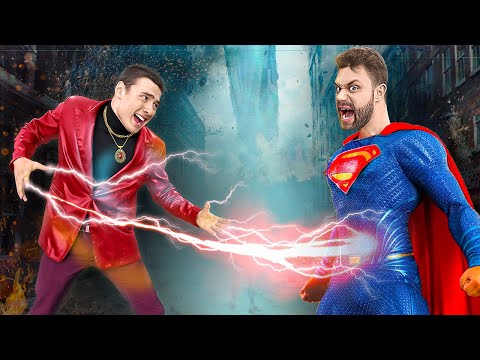 Видео: Супергерой VS Cуперзлодей !