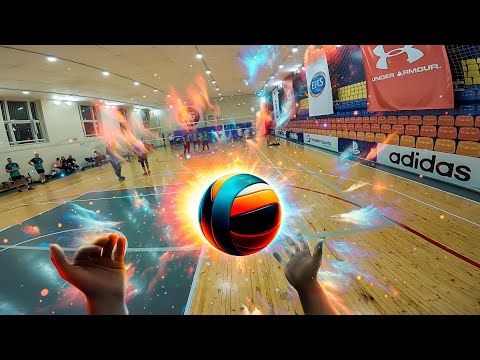 Видео: Волейбол От Первого Лица | GoPro Волейбол | POV Volleyball