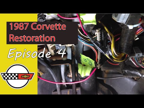 Видео: Реставрация Chevrolet Corvette 1987 года: Эпизод 4 — Объяснение работы сигнализации и VATS
