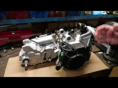 Видео: Двигатель ATV JN1P72MM, 230 куб.см., вариатор, реверс.