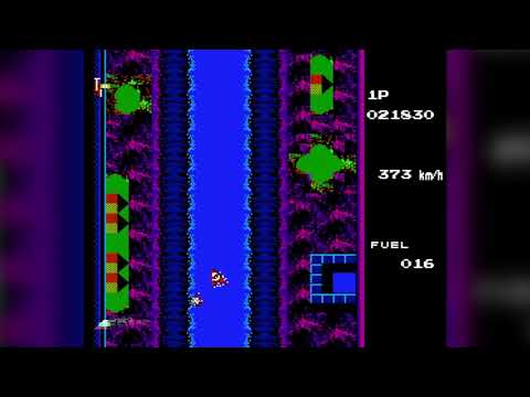 Видео: Boat Race (Road Fighter hack) [Famicom] - Прохождение от AlexSRMD