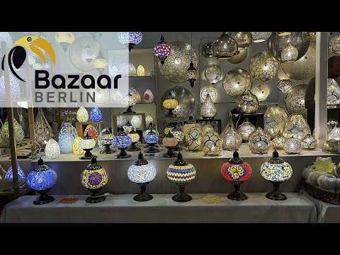 Видео: Bazaar Berlin 2025: прогулка POV — 5 павильонов, 1 день ✨ | 4K HDR 60 FPS