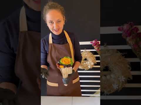 Видео: Букет из сухофруктов мини#masterclass #gift #giftideas