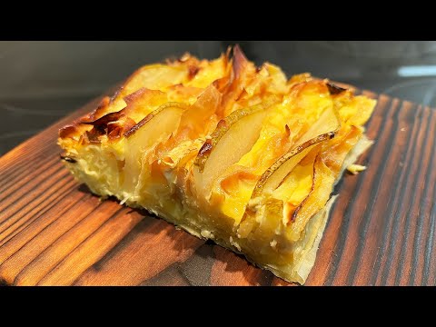 Видео: Рецепты без сахара | Удивительно Вкусный и Легкий Пирог с грушей и сыром бри | ПП рецепты ПроСтоСмак