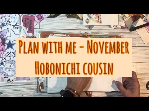 Видео: Планируйте вместе со мной — давайте начнём ноябрь в моём кузене Хобоничи