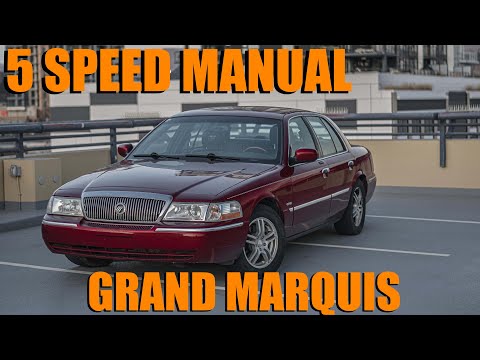 Видео: Обзор Grand Marquis с 5-ступенчатой ​​механической коробкой передач