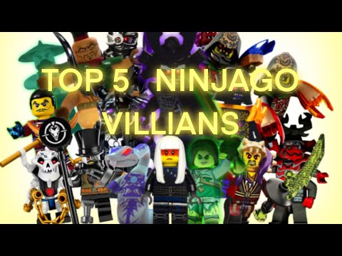 Видео: Топ 5 най-добри злодеи в Лего Нинджаго ( Top 5 best Lego Ninjago Villains ) Bulgarian language.