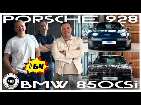 Видео: BMW 850CSi vs Porsche 928 GTS — вершина эпохи в двух купе