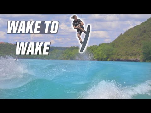 Видео: КАК ПРЫГАТЬ ИЗ КИЛЬВАТЕРА В КИЛЬВАТЕР - ВЕЙКБОРДИНГ - ЛОДКА